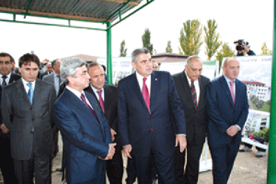 Հիմնակերքի արարողություն Գյումրիում