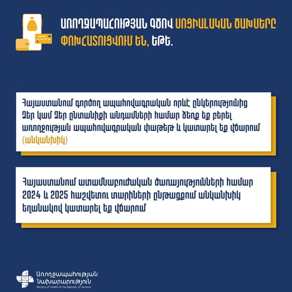 ՀՀ ԱՆ. Ի՞նչ է սոցիալական կրեդիտը. որքա՞ն գումար կարող է վերադրաձվել դրա շրջանակներում